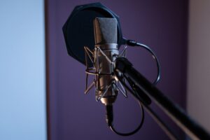The primary tool for voiceover: The microphone